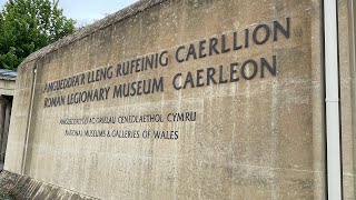 Caerleon Roman Fortress amp Baths  Including Caerleon Wood Sculptures [upl. by Zorine]