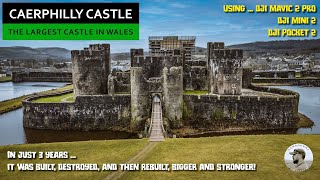 Caerphilly Castle  The Largest in Wales 2nd in Britain [upl. by Kaleb]