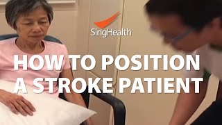 How To Position A Stroke Patient [upl. by Sheldon]