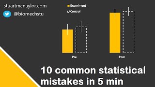 Ten Statistical Mistakes in 5 Min [upl. by Neram]