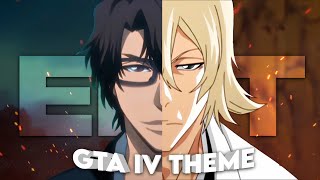 Aizen x Urahara  GTA IV Theme Edit [upl. by Saville]